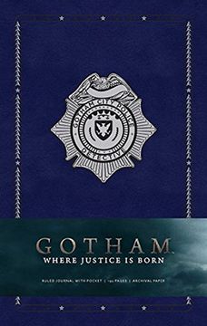 portada Gotham Hardcover Ruled Journal (in English)