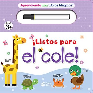 portada ¡Listos para el cole! (¡Aprendiendo con libros mágicos!) (in Spanish)