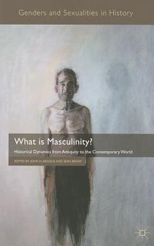 portada what is masculinity?: historical dynamics from antiquity to the contemporary world (in English)