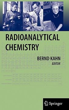 portada radioanalytical chemistry (en Inglés)