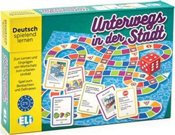 portada Unterwegs in der Stadt-German Game