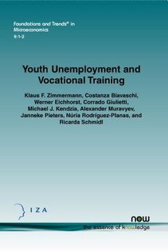 portada Youth Unemployment and Vocational Training (en Inglés)
