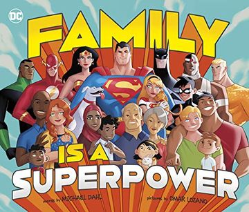 portada Family is a Superpower (dc Super Heroes) (en Inglés)