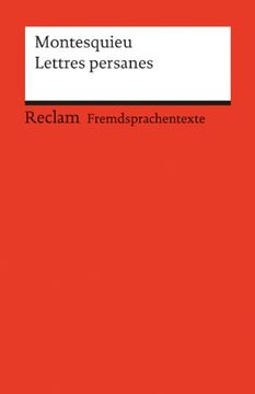 portada Lettres Persanes: (Fremdsprachentexte) (in French)