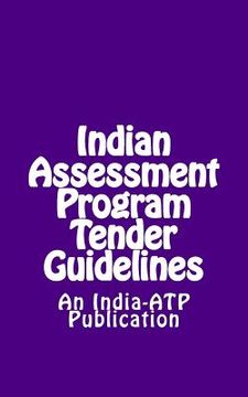 portada Indian Assessment Program Tender Guidelines (en Inglés)