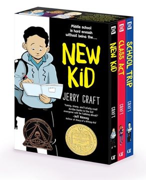 portada New Kid 3-Book Box Set: New Kid, Class Act, School Trip (en Inglés)