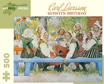 portada Carl Larsson: Kersti's Birthday 500-Piece Jigsaw Puzzle (Pomegranate Artpiece Puzzle) (in English)