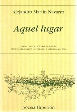 portada Aquel Lugar (Poesía Hiperión) (in Spanish)