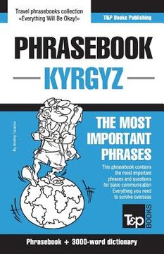 portada English-Kyrgyz phrasebook and 3000-word topical vocabulary (in English)