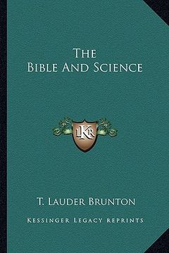 portada the bible and science