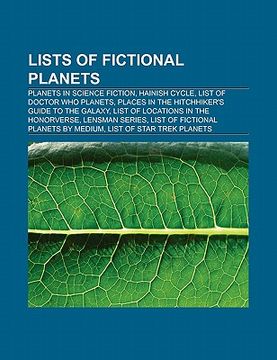 portada lists of fictional planets: planets in science fiction, hainish cycle, list of doctor who planets