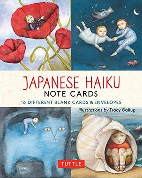 portada Japanese Haiku Note Cards: 16 Different Blank Cards & Envelopes (en Inglés)