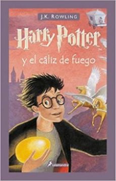 portada Harry Potter y el Cáliz de Fuego (in Spanish)