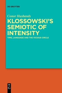 portada Klossowski's Semiotic of Intensity 