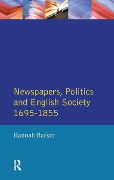 portada Newspapers and English Society 1695-1855 (en Inglés)