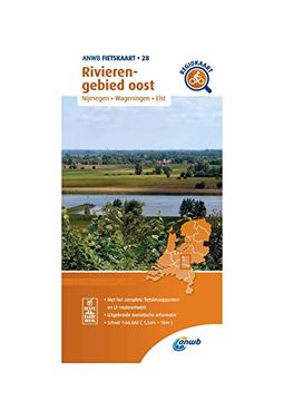 portada Rivieren-Gebied Oost (Nijmegen /Wageningen/Elst) 1: 66 000 (en Flamenco)