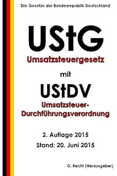 portada Umsatzsteuergesetz (UStG) mit Umsatzsteuer-Durchführungsverordnung (UStDV)