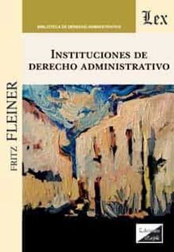 portada Instituciones de Derecho Administrativo