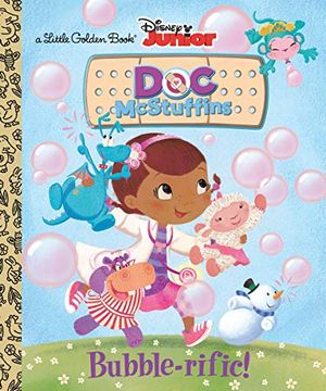 portada Bubble-Rific! (Disney Junior: Doc Mcstuffins) (Little Golden Book) (in English)
