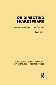 portada On Directing Shakespeare (Routledge Library Editions: Shakespeare in Performance)