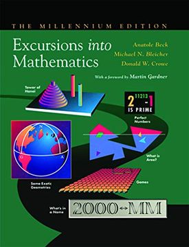 portada Excursions Into Mathematics: The Millennium Edition (en Inglés)