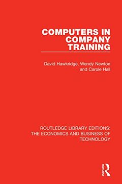 portada Computers in Company Training (Routledge Library Editions: The Economics and Business of Technology) (en Inglés)