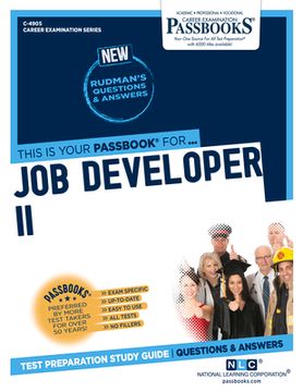 portada Job Developer II (C-4905): Passbooks Study Guide Volume 4905