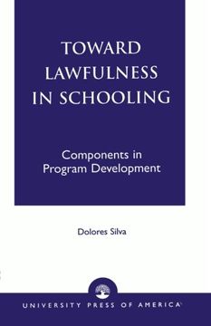 portada toward lawfulness in schooling: components in program development