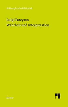 portada Wahrheit und Interpretation (en Alemán)