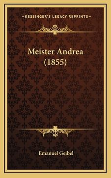 portada Meister Andrea (1855) (en Alemán)