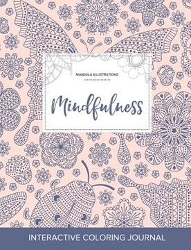 portada Adult Coloring Journal: Mindfulness (Mandala Illustrations, Ladybug) (en Inglés)