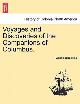 portada voyages and discoveries of the companions of columbus. (en Inglés)