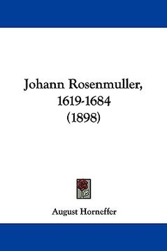portada johann rosenmuller, 1619-1684 (1898) (en Inglés)
