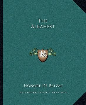 portada the alkahest (en Inglés)