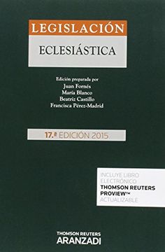 portada Legislación Eclesiástica (Código Básico)