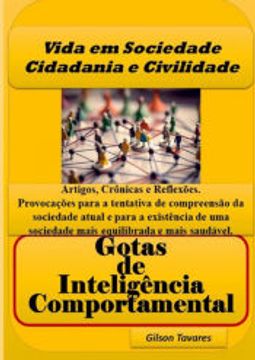 portada Vida em Sociedade Cidadania e Civilidade - Gotas de Inteligencia Comportamental (en Portugués)