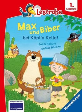 portada Max und Biber bei Käpt'n Kelle - Leserabe ab Klasse 1 - Erstlesebuch für Kinder ab 6 Jahren (en Alemán)