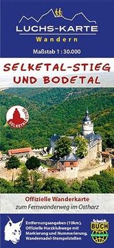 portada Luchs-Wanderkarte Selketal-Stieg und Bodetal (en Alemán)