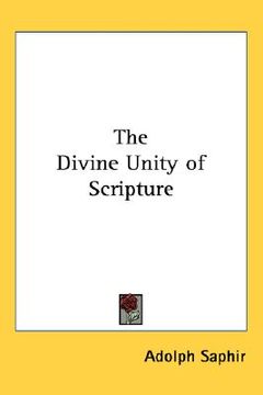 portada the divine unity of scripture