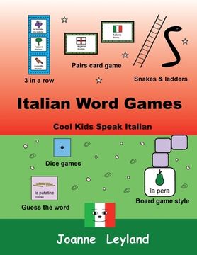 portada Italian Word Games: Cool Kids Speak Italian (in English)