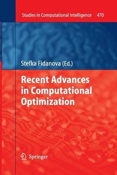 portada Recent Advances in Computational Optimization (en Inglés)