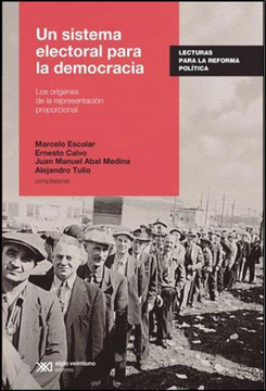 portada Un Sistema Electoral Para la Democracia (in Spanish)