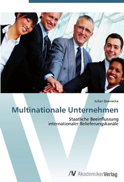 portada Multinationale Unternehmen: Staatliche Beeinflussung  internationaler Belieferungskanäle