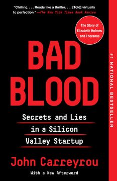 portada Bad Blood: Secrets and Lies in a Silicon Valley Startup (in English)