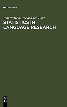 portada Statistics in Language Research: Analysis of Variance (en Inglés)