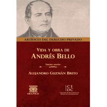 portada VIDA Y OBRA DE ANDRÉS BELLO (in Spanish)