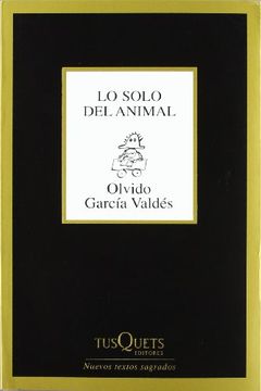 portada Lo Solo del Animal (in Spanish)