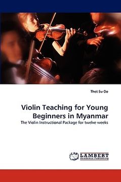portada violin teaching for young beginners in myanmar (en Inglés)