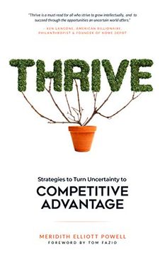 portada Thrive: Strategies to Turn Uncertainty to Competitive Advantage (en Inglés)