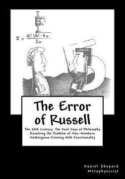 portada the error of russell (en Inglés)